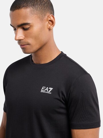 EA7 Emporio Armani - Camiseta en negro