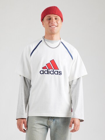 ADIDAS ORIGINALS Paita 'Badge Of Sport' värissä valkoinen