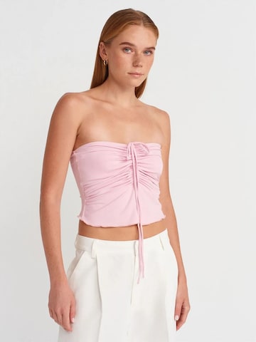 Haut Dilvin en rose : devant