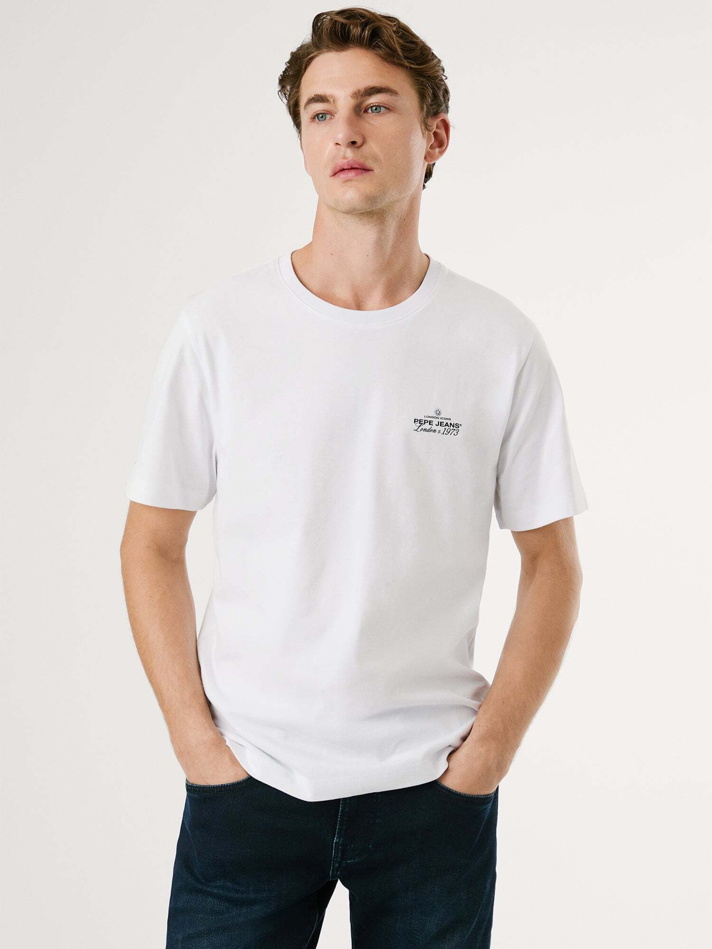 Pepe Jeans Jungen Anton T-Shirt – Kurzarm, Mit Logo, Basic-Shirt Für Jeden Tag
