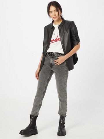 JDY Regular Jeans 'Kaja' in Grau