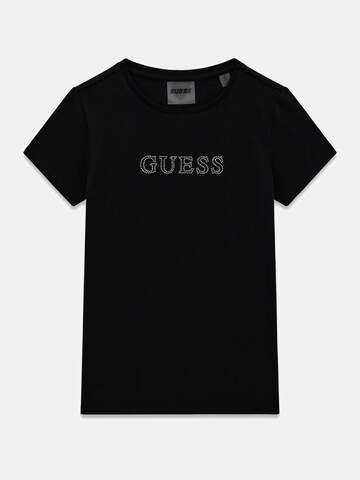 GUESS T-Shirt in Schwarz: Vorderseite
