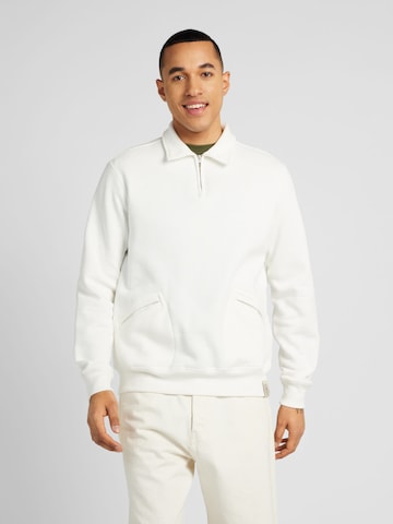 Bluză de molton de la Polo Ralph Lauren pe alb: față