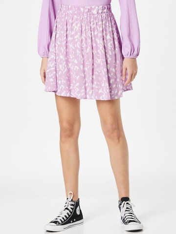 ICHI Skirt in Purple: front