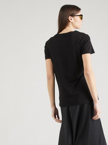 T-shirt 'LEOPARD JEWEL' GUESS en noir