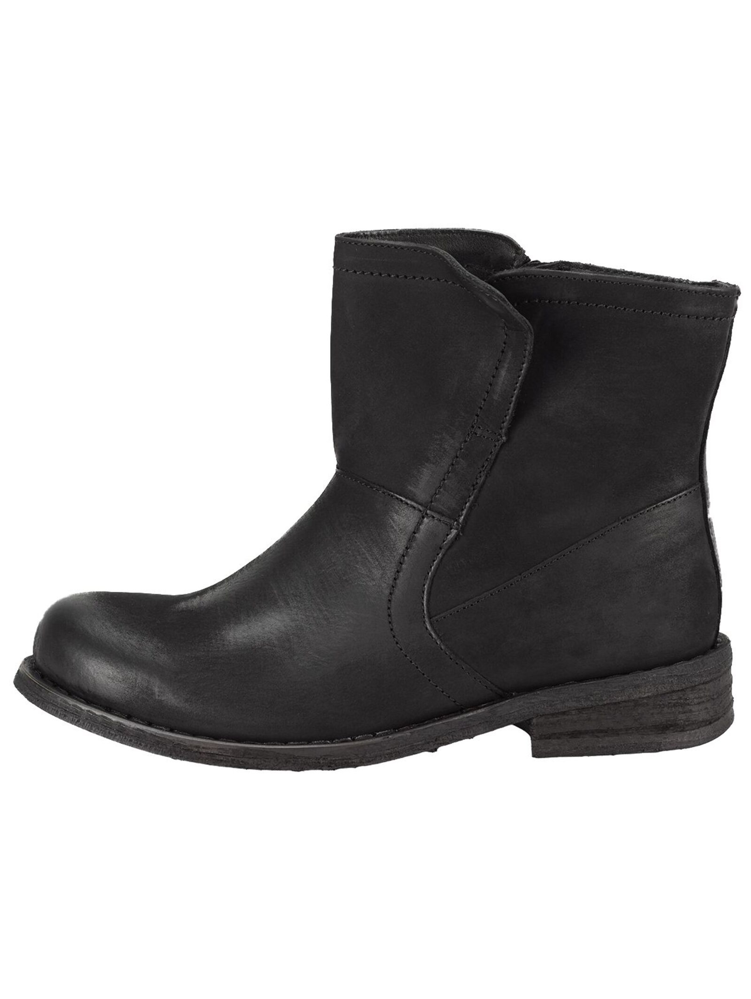Felmini Wide Fit Ankle Boots in Black