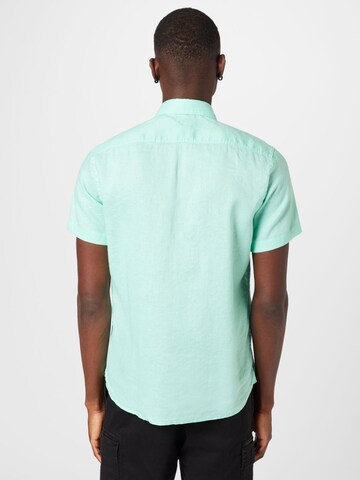 Coupe regular Chemise 'Ross' BOSS en vert