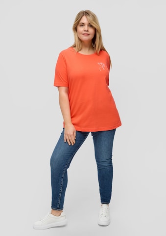 T-shirt s.Oliver Red Label Big & Tall en rouge