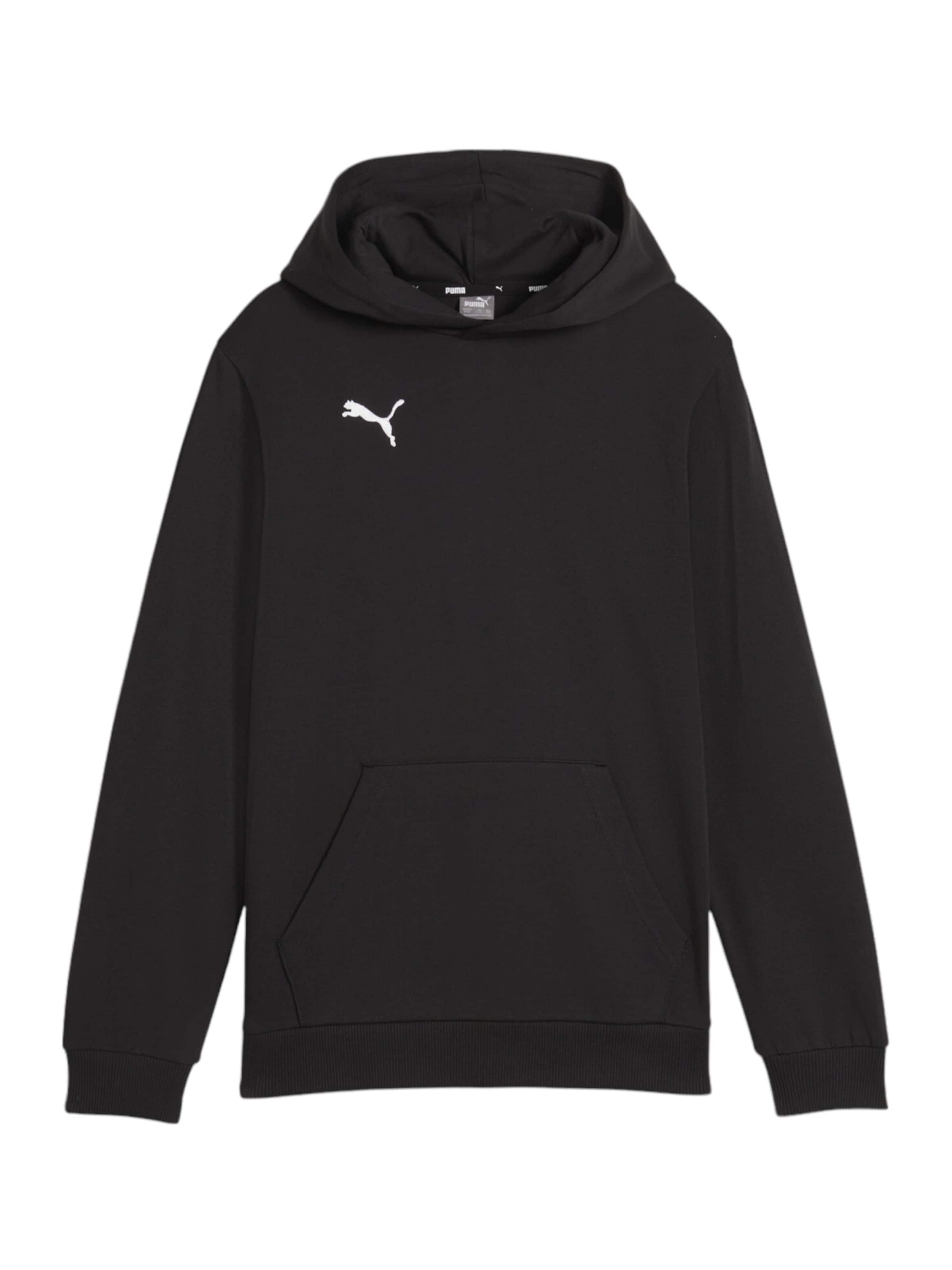 PUMA Athletic Sweatshirt in Black: front