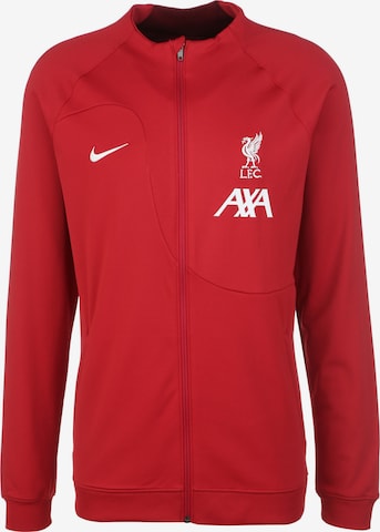 NIKE Training Jacket 'FC Liverpool' in Red: front