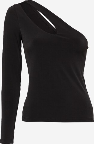 melns Gina Tricot T-Krekls 'Mia': no priekšpuses