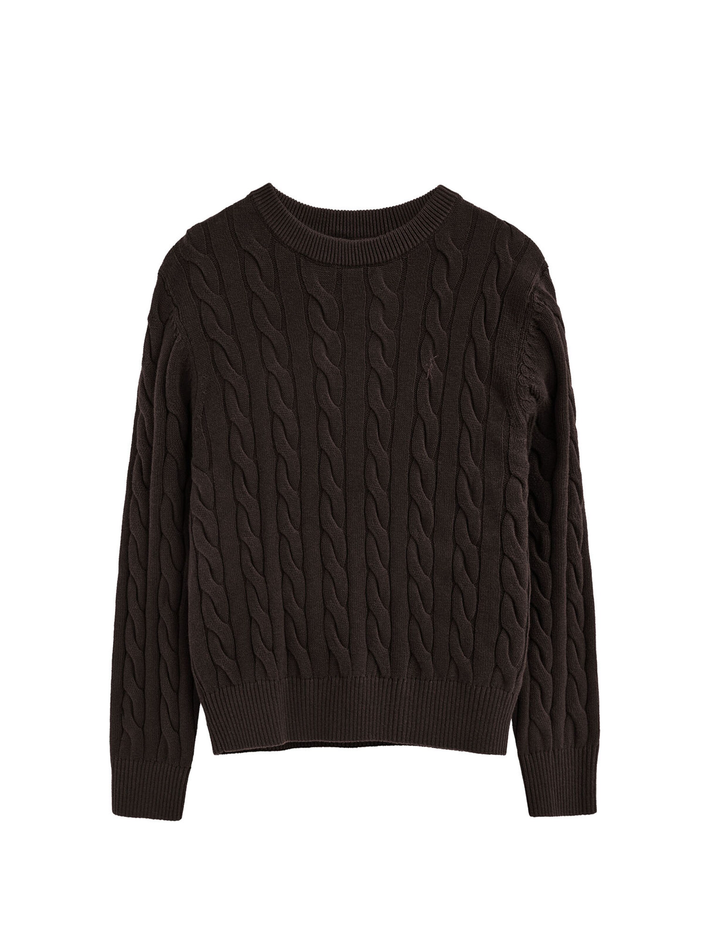 Polo Club Pullover 'RIGBY' in Braun: Vorderseite