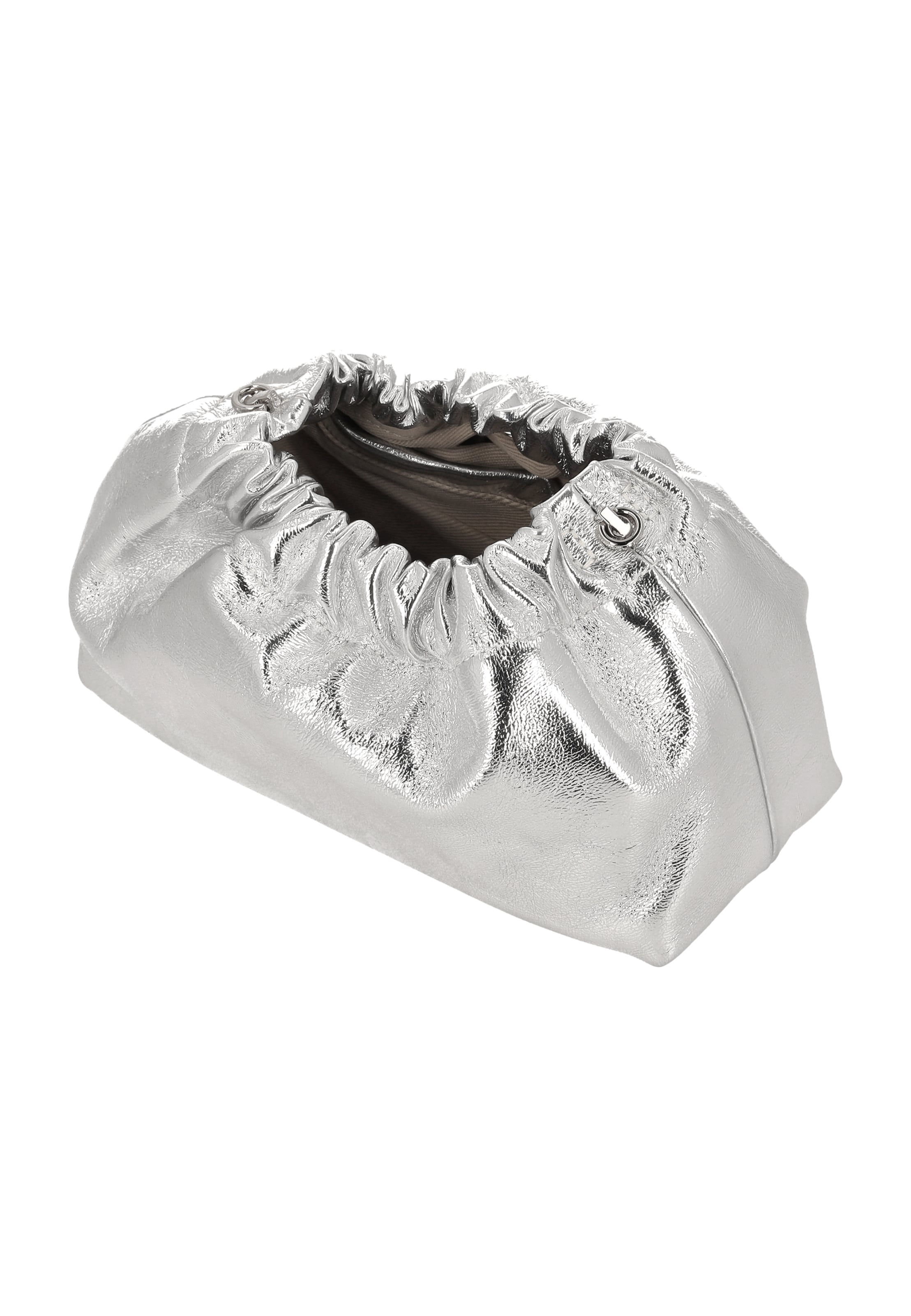 faina - Mala de ombro em prata