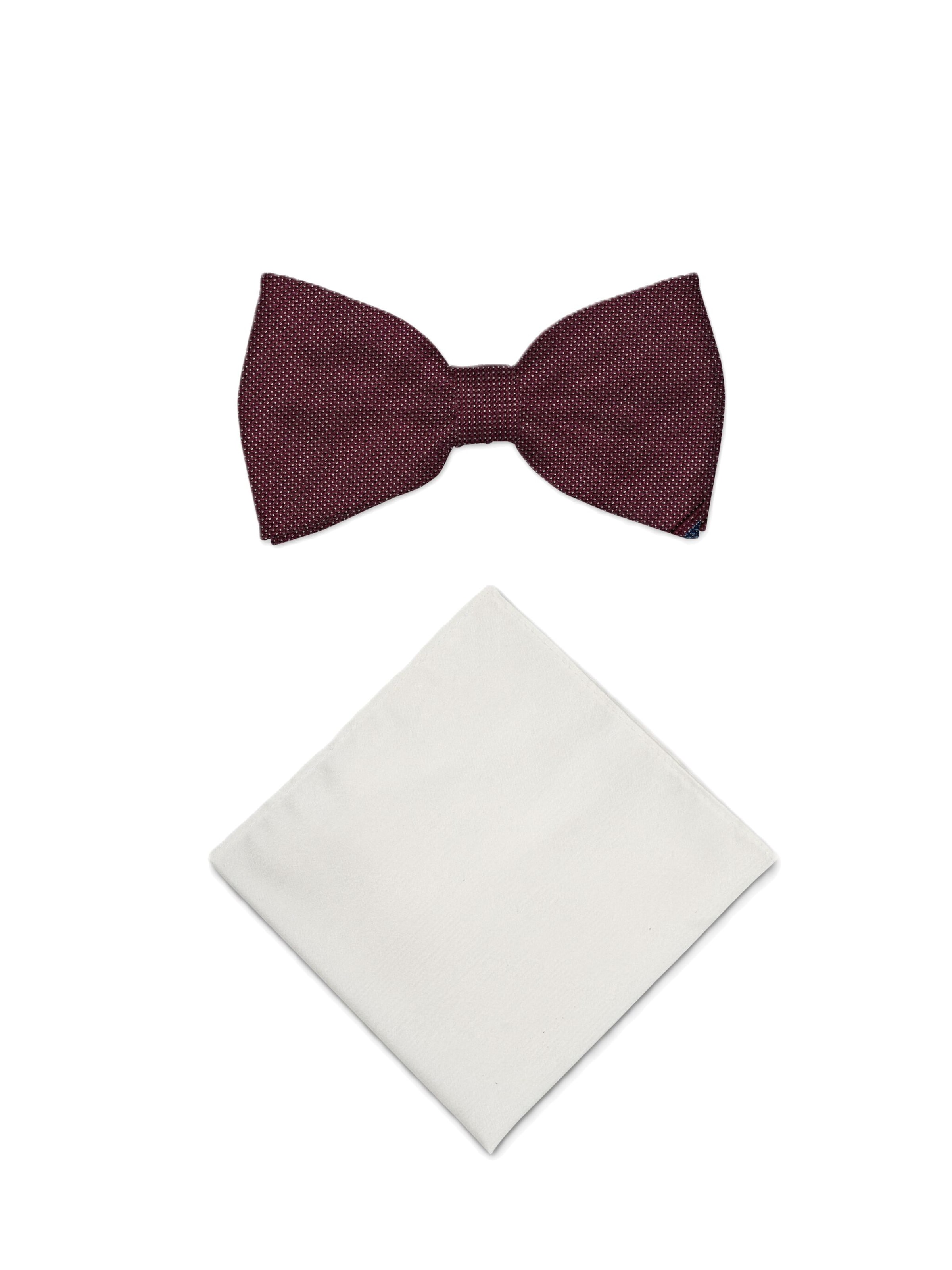 Real Guys Vlinderdasje in One Size in de kleur Bordeaux, Productweergave