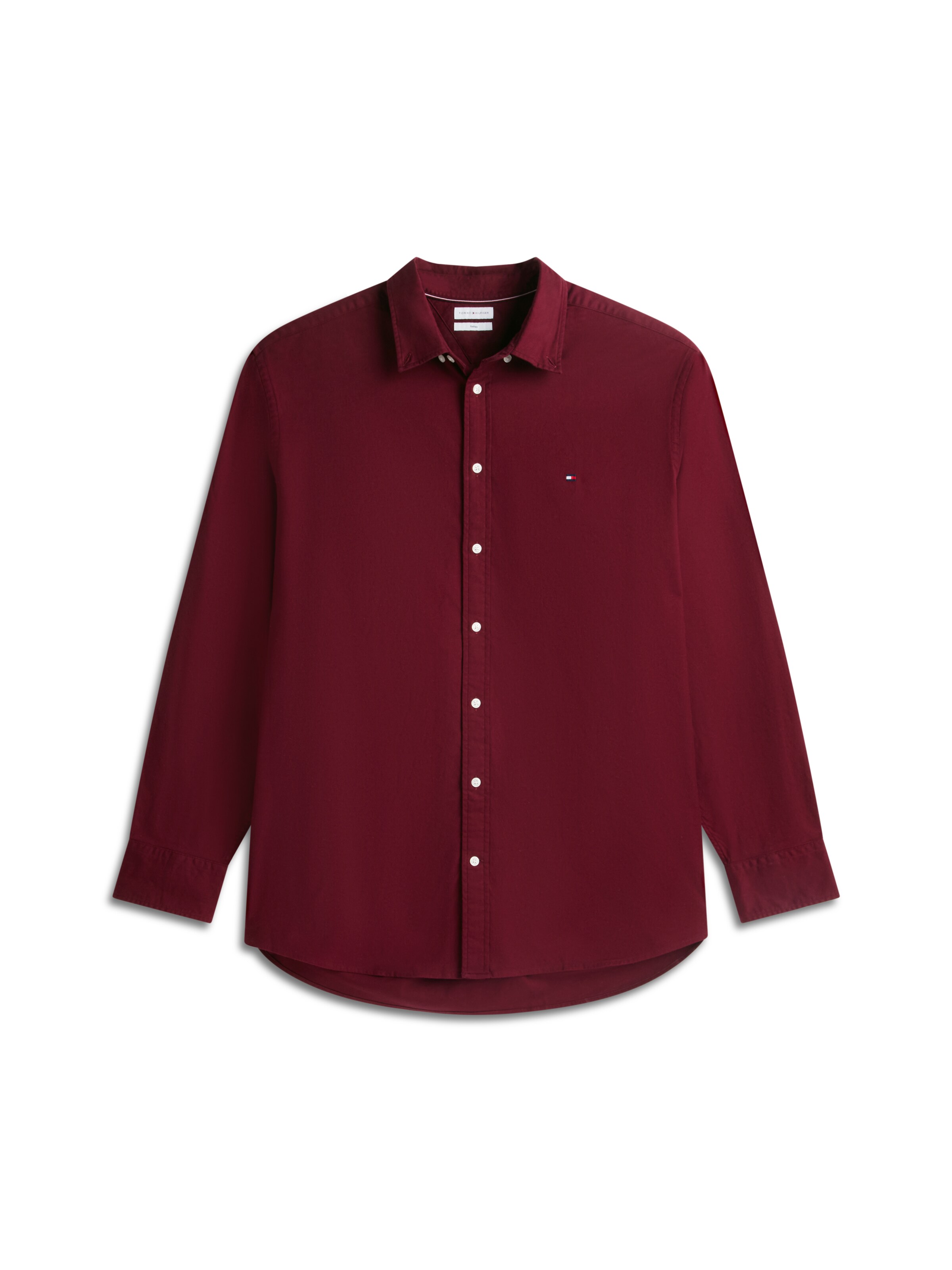 TOMMY HILFIGER Overhemd 'FLEX' in Lila: voorkant