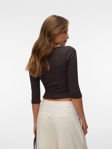 VERO MODA Shirt 'AWTHEA' in Brown
