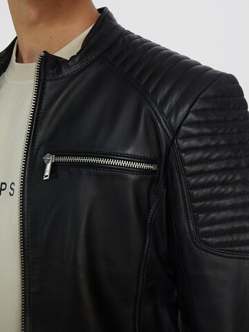 Young Poets Between-Season Jacket 'Len' in Black