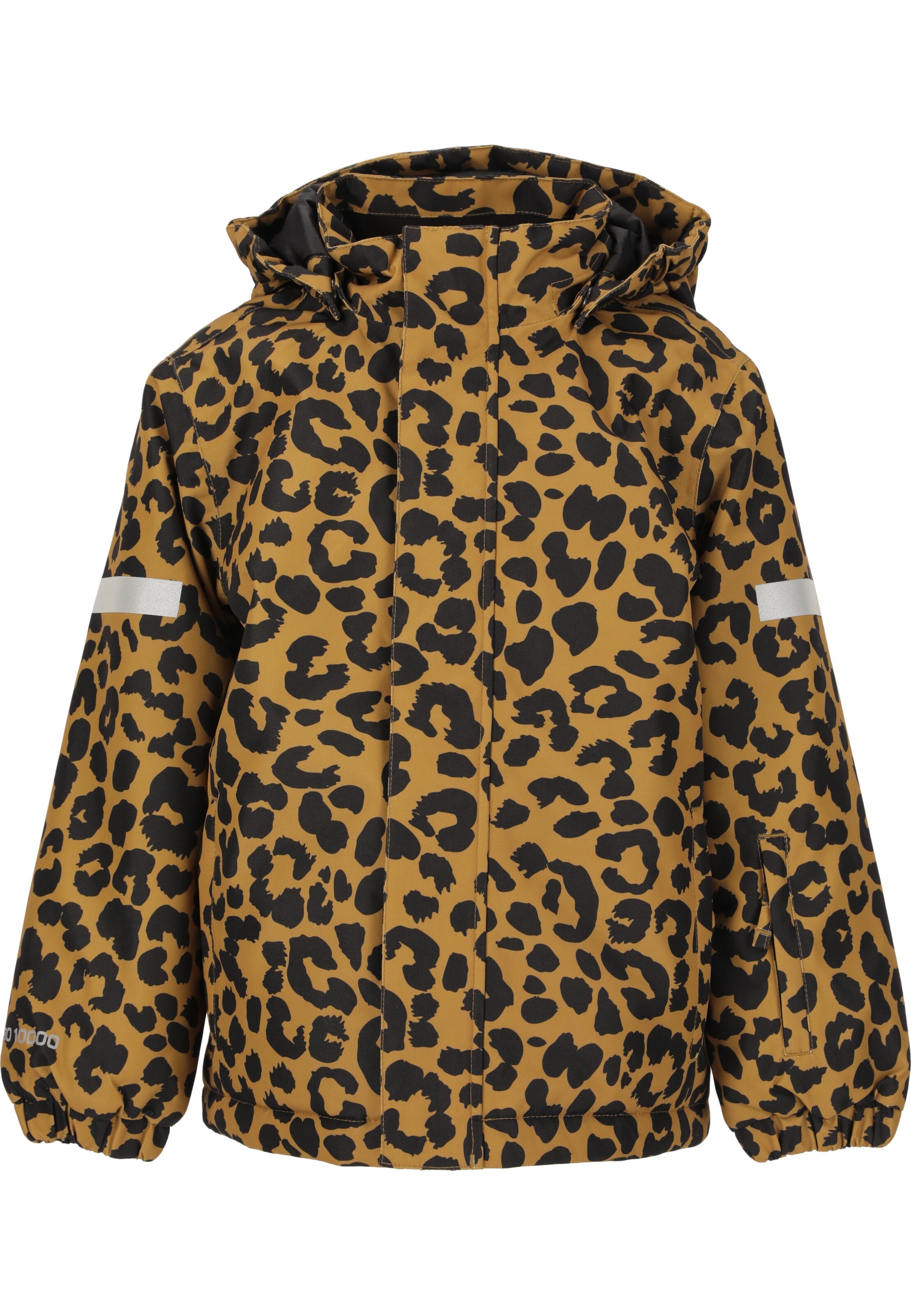 ZigZag Athletic Jacket 'Funzone' in Brown: front