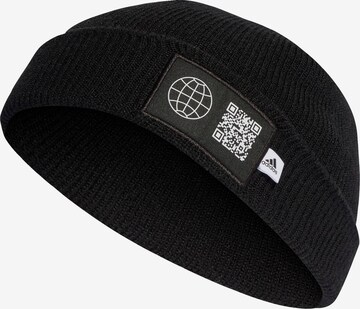 Casquette de sport ADIDAS SPORTSWEAR en noir : devant