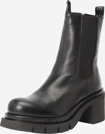 REPLAY Chelsea Boots 'Avryl' in Black: front