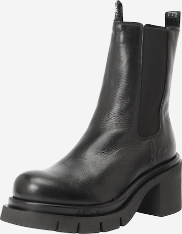 REPLAY - Botas chelsea 'Avryl' em preto: frente