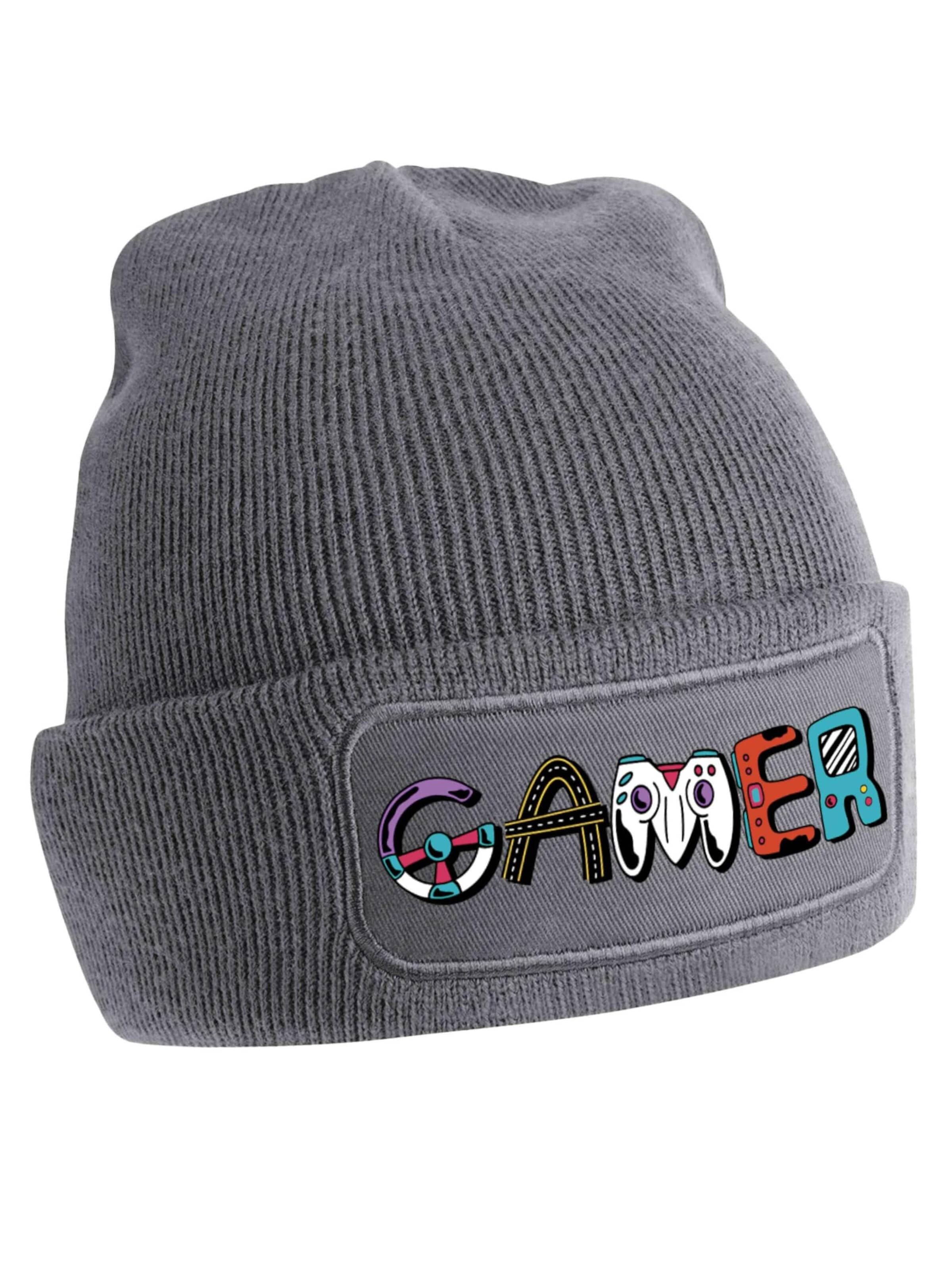 Youth Designz Beanie 'Gamer' in Grey