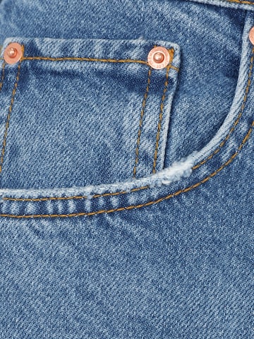 Gina Tricot Petite Regular Jeans in Blauw