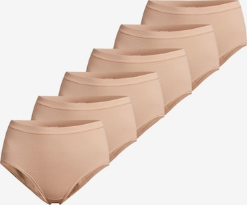CON-TA Panty 'Feinripp' in Beige: front