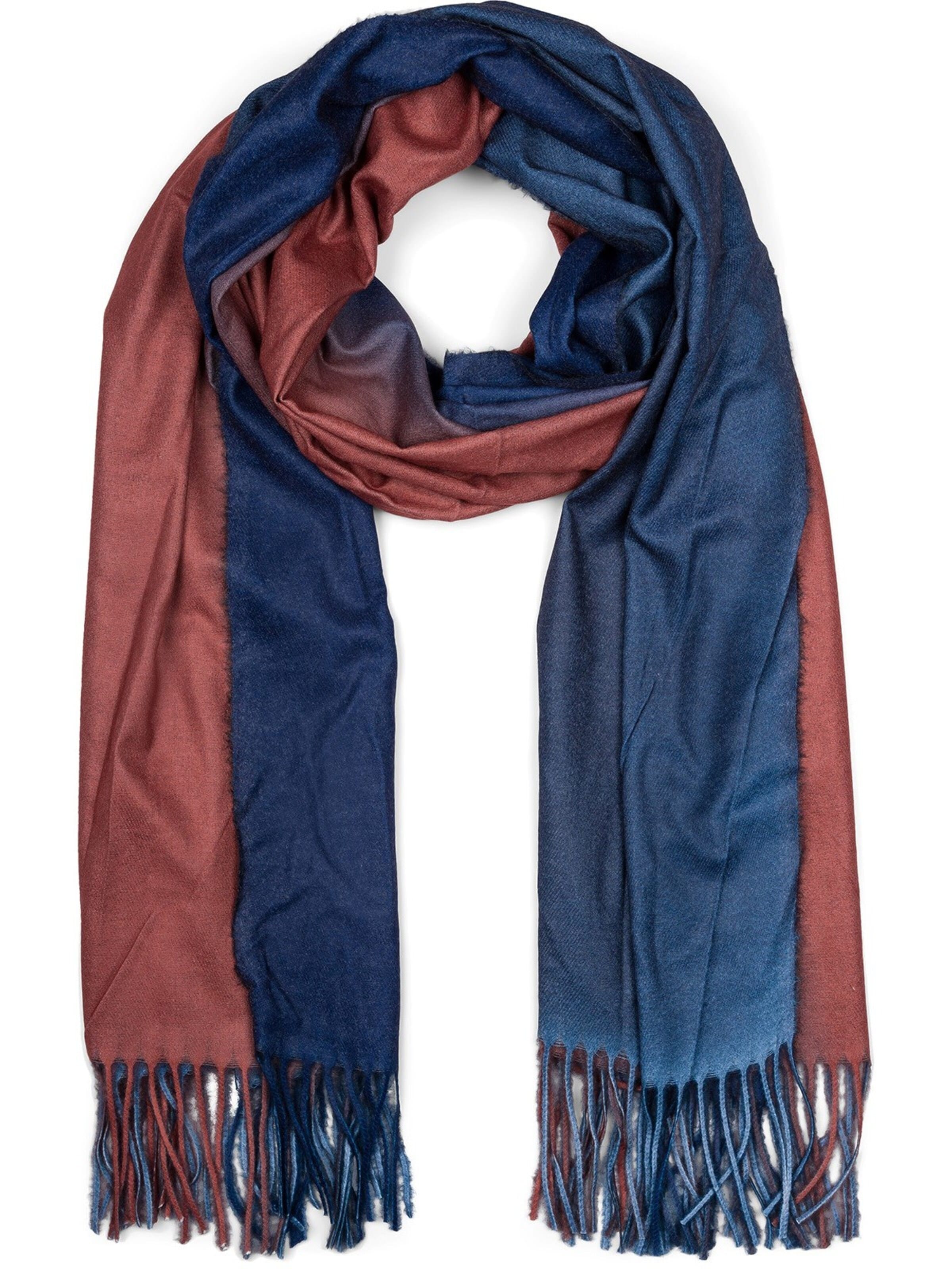 styleBREAKER Schal 'Schal mit 2-Farbigem Farbverlauf'‌‌‌‌‌‌‌‌ in One Size in cognac, Produktansicht