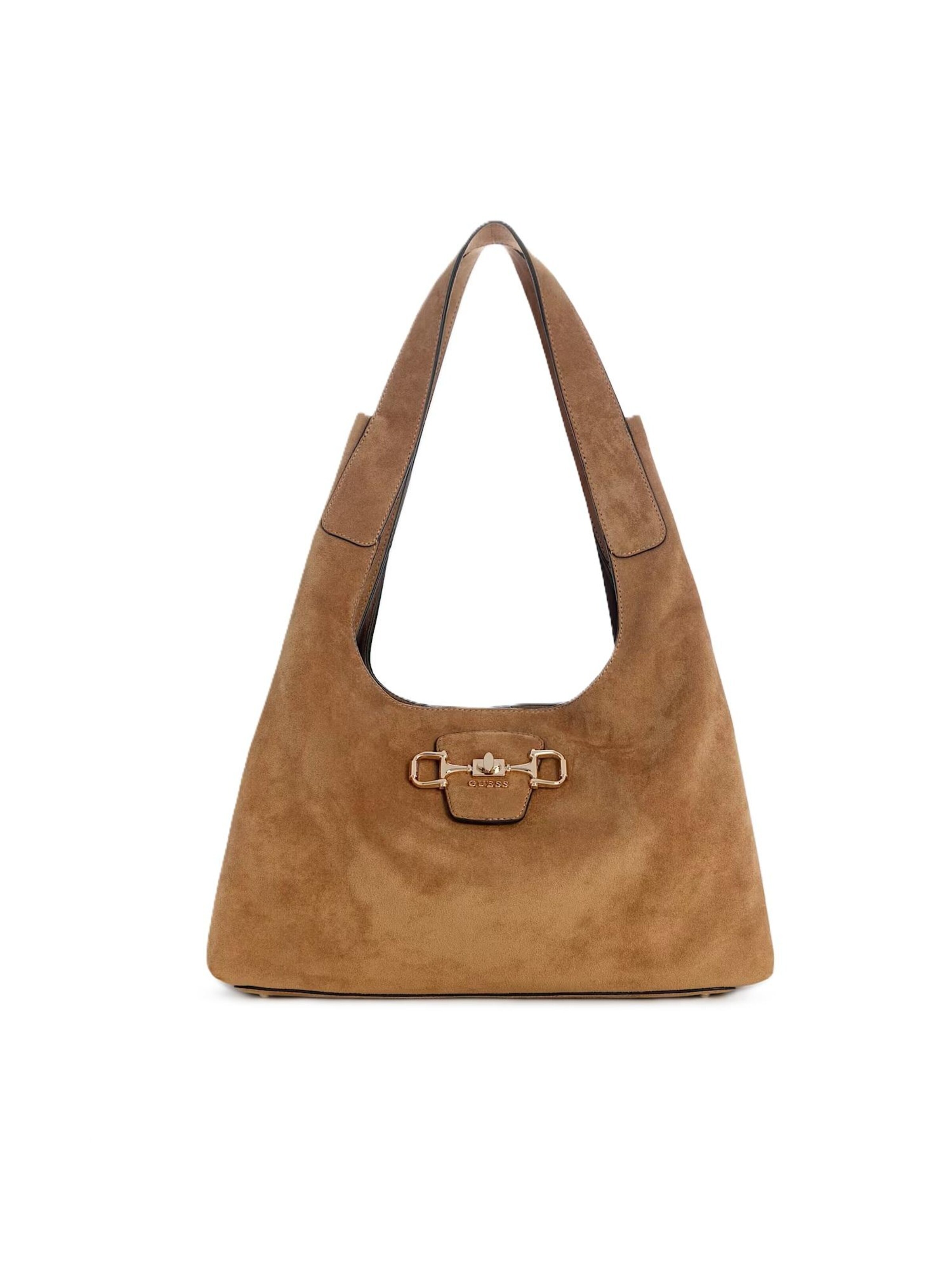 Borsa a spalla 'SG231402' di GUESS in beige: frontale