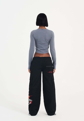 Ed Hardy Shirt 'Vibrierender Drache' in Schwarz