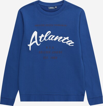 KIDS ONLY Sweater majica 'HERMAND' u tamno plava / crna / bijela, Pregled proizvoda