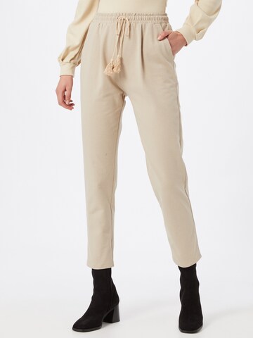 IMPERIAL Regular Broek in Beige: voorkant