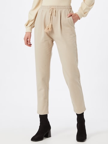 IMPERIAL Regular Pants in Beige: front