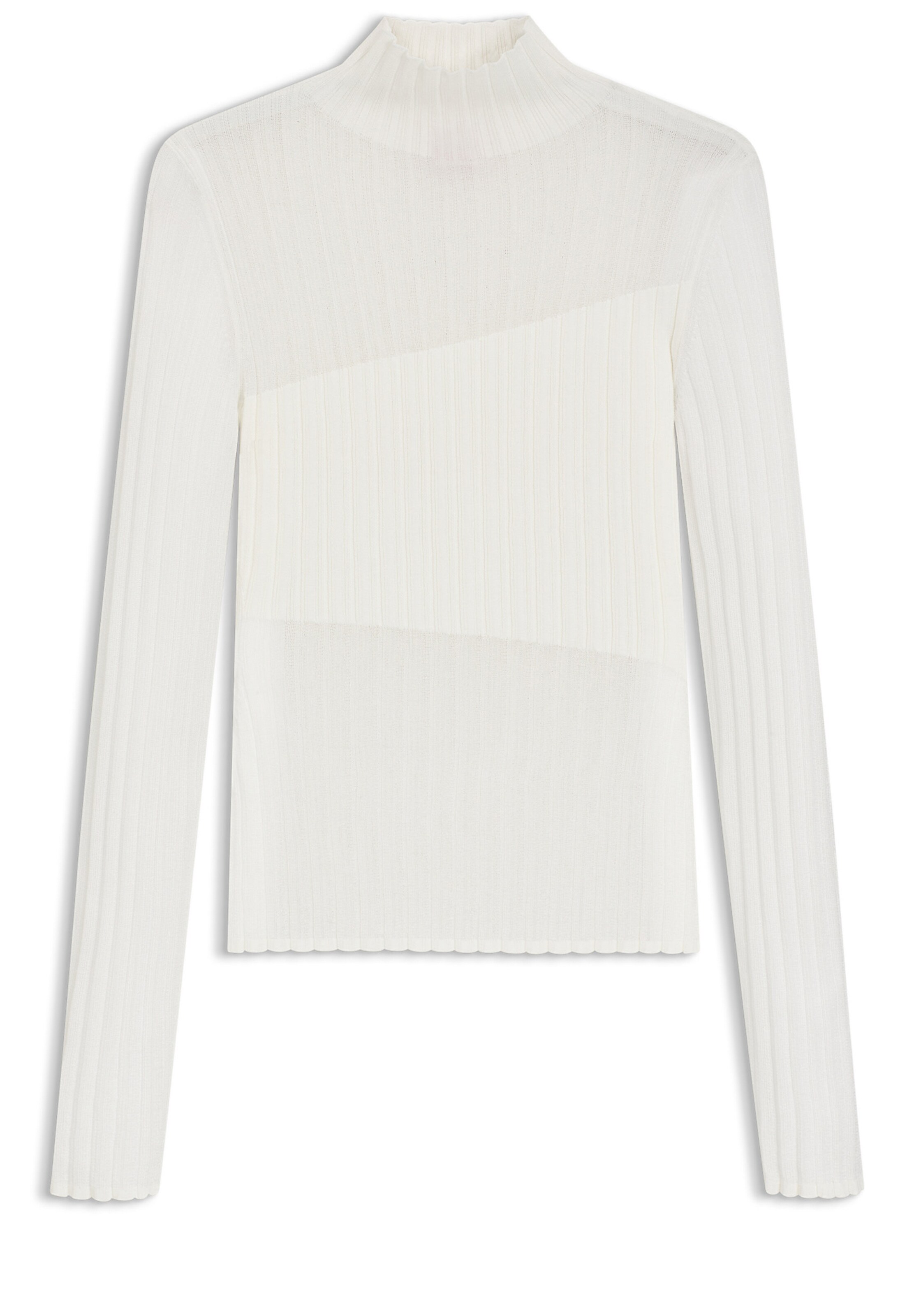 HUGO Sweater 'Siclamino' in White: front