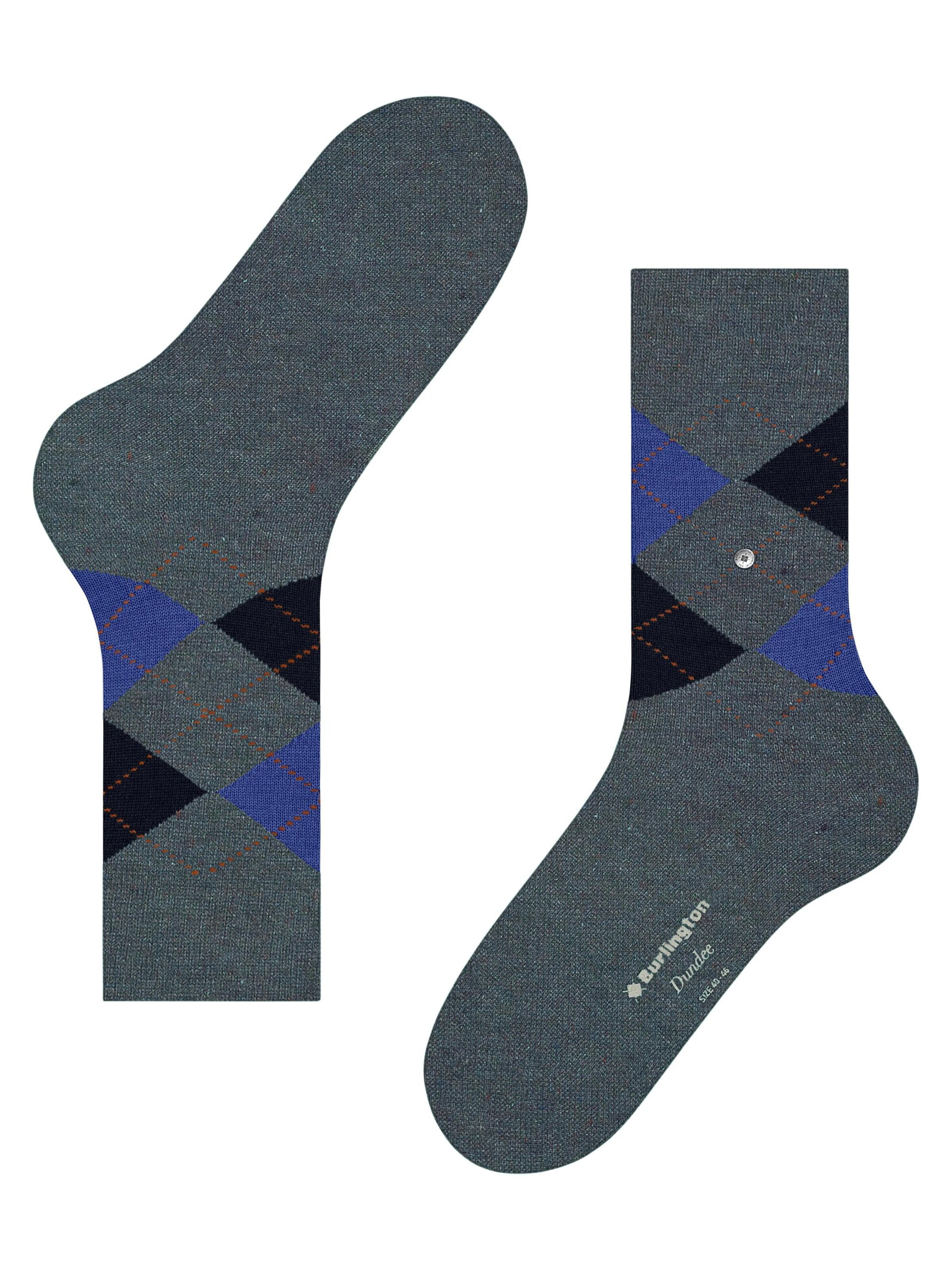 BURLINGTON Socks 'Dundee' in Blue