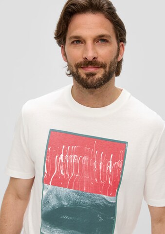 s.Oliver T-Shirt in Weiß