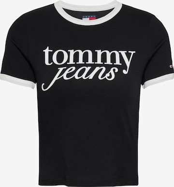 Tommy Jeans Футболка в Черный: спереди