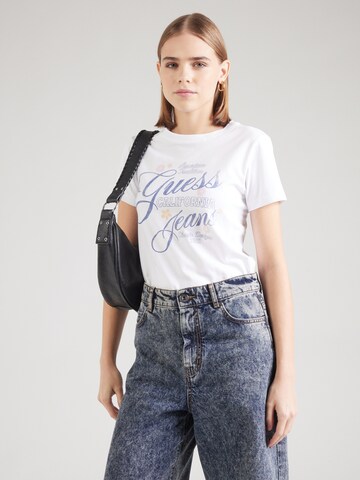 balts GUESS JEANS T-Krekls: no priekšpuses