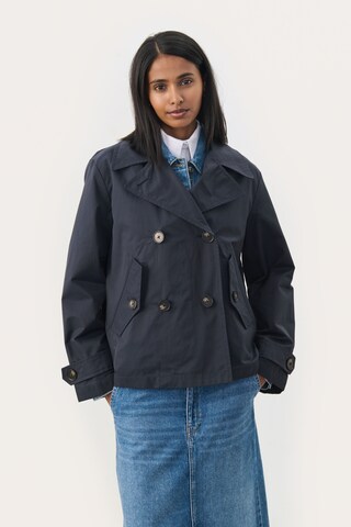 Part Two Tussenjas 'Nelli' in Blauw: voorkant