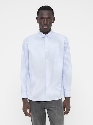 JACK & JONES Comfort Fit Businesspaita 'JJCOLE' värissä sininen: etupuoli