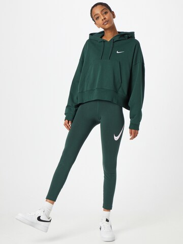 Nike Sportswear Sweatshirt 'Swoosh' in Grün