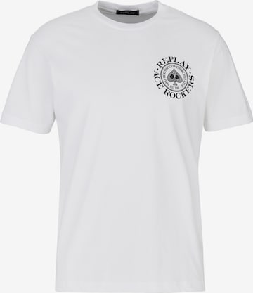 REPLAY Shirt in White: front