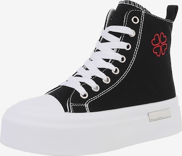 Ital-Design Sneaker in Schwarz: Vorderseite