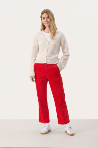Part Two Flared Pants 'Mishas' in Red