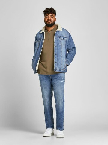 Jack & Jones Plus regular Jeans 'Glenn' i blå