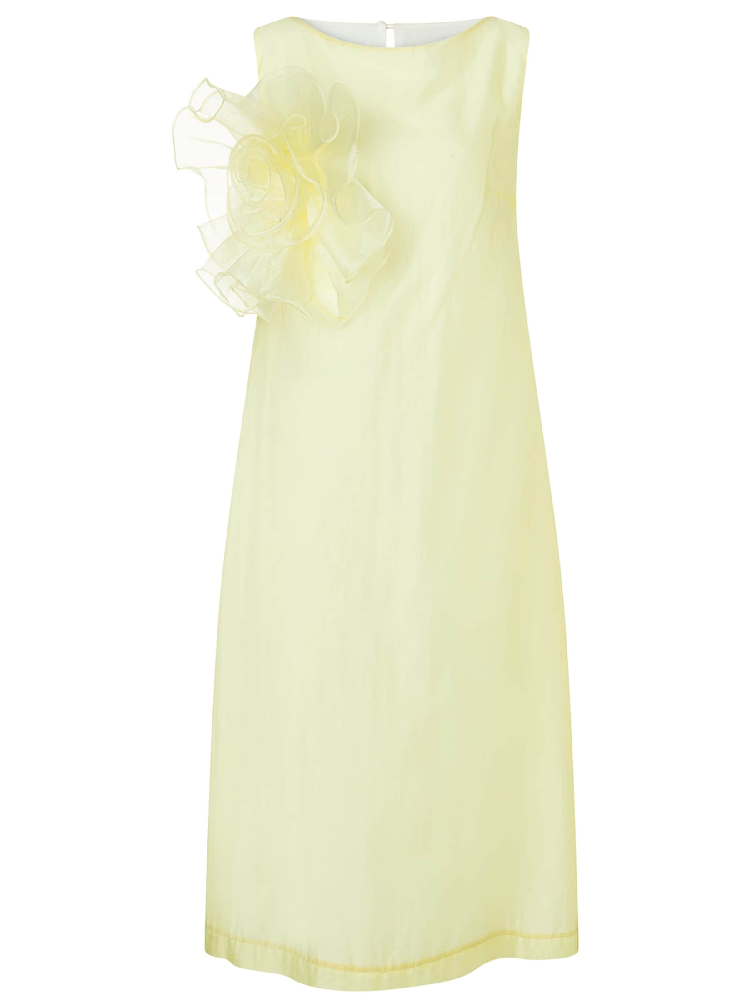 Ana Alcazar Kleid 'Dawna' in Gelb: Vorderseite
