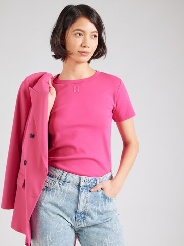 HUGO T-Shirt 'Deloris' in Pink: Vorderseite