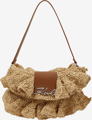 Karl LagerfeldTorba za na rame - bež boja: prednji dio