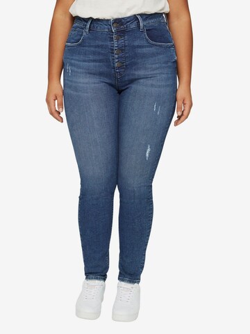 Esprit Curves Skinny Jeans in Blauw